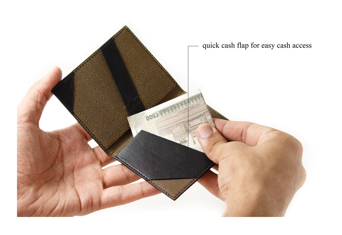 Diagonal Wallet